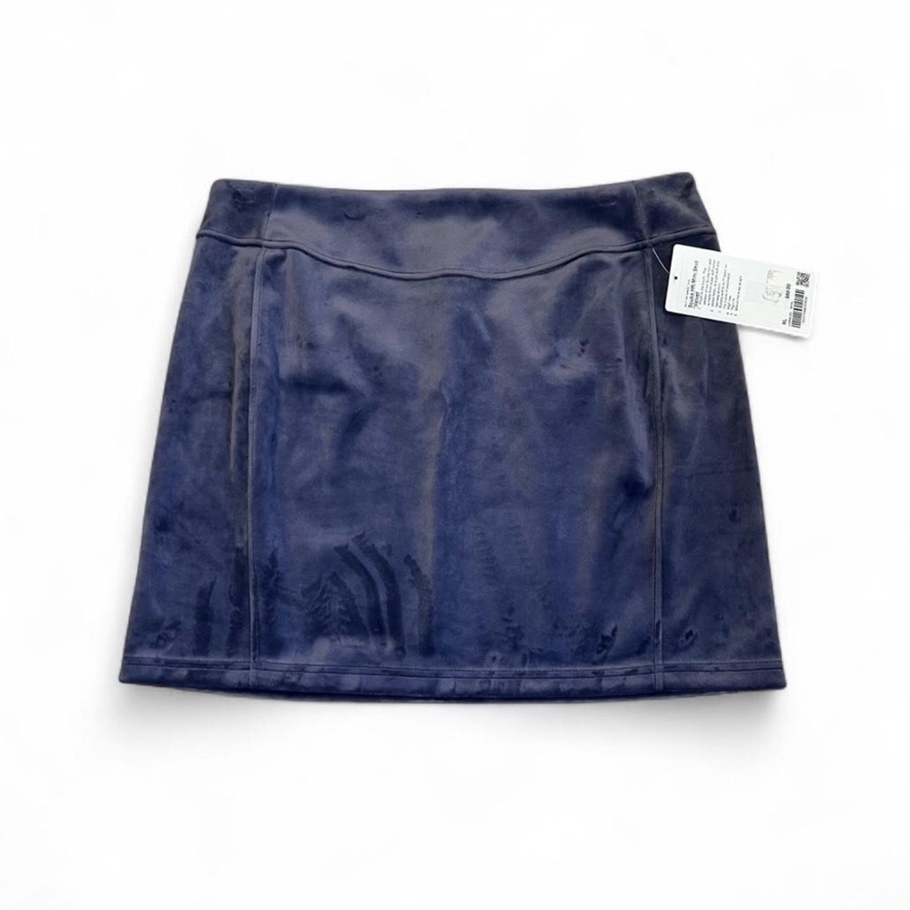 Lululemon Scuba HR Mini Skirt Velvet NFAL Size XL